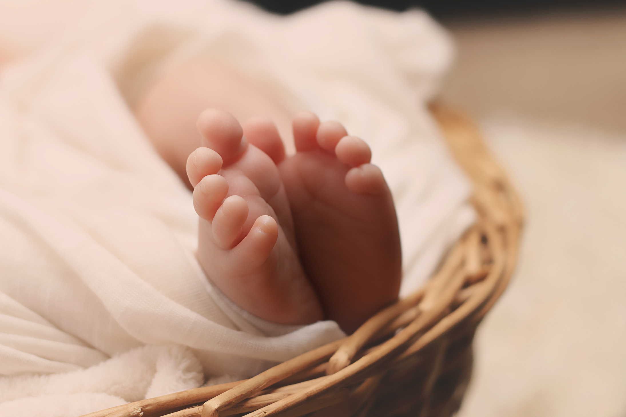 Cute Infant Baby Feet